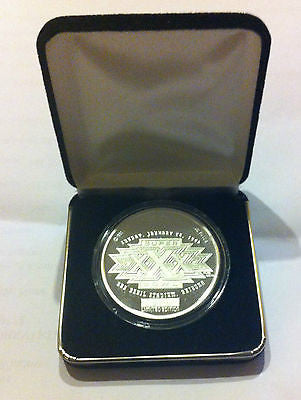 NFL 1996 SUPERBOWL XXX LIMITED EDITION SILVER COIN, SUN DEVIL STADIUM, –  WeatherTheSale.com