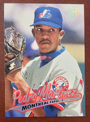 MLB PEDRO MARTINEZ FLEER ULTRA #232 BASEBALL CARD 1997 MONTREAL EXPOS –